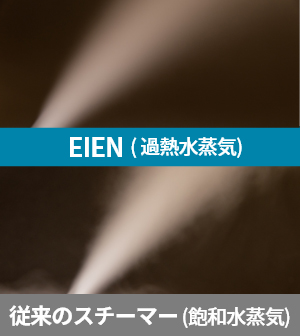 分子レベルの極小水粒子が肌に優しく保湿。